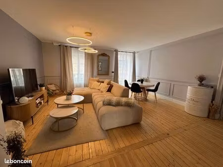 superbe appartement rénové avec balcon  plein centre historique de bourges