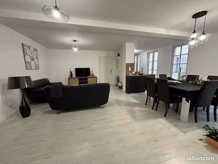 rare en hyper centre : grand meublé 85 m²  terrasse  garage – rue abbé becquet