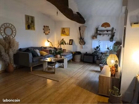 appartement 2 chambres 80m2 + cour