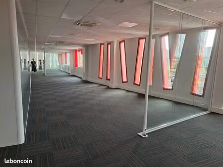 plateau de bureaux 281m² à louer - tours - quartier deux lions