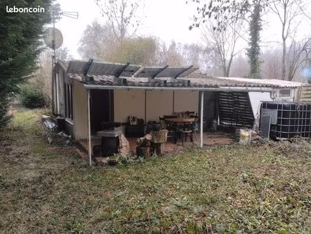 chalet avec panneau solaire