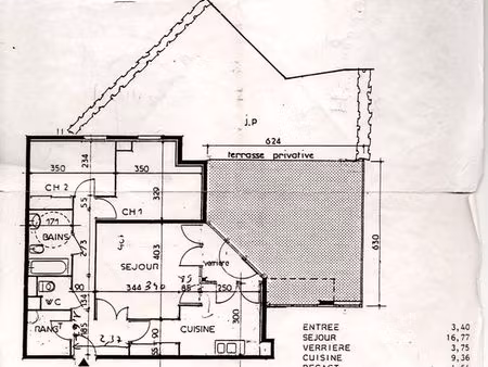 appartement t3 près du centre ville