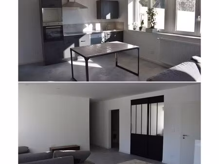 appartement 3 pièces en rez de jardin