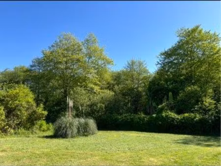 terrain de 1100 m2  possibilité de division  forêt en première ligne