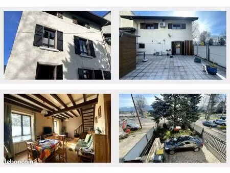 maison 120 m² – 2 logements indépendants – terrasse – garage