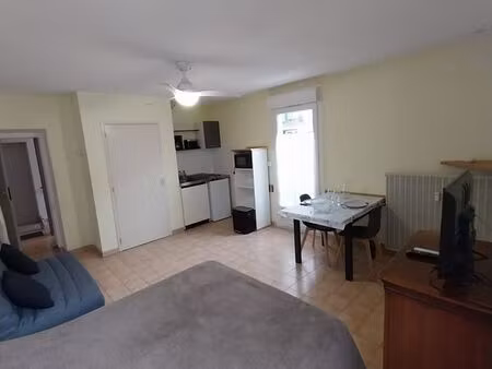 location studio meublé centre lamalou