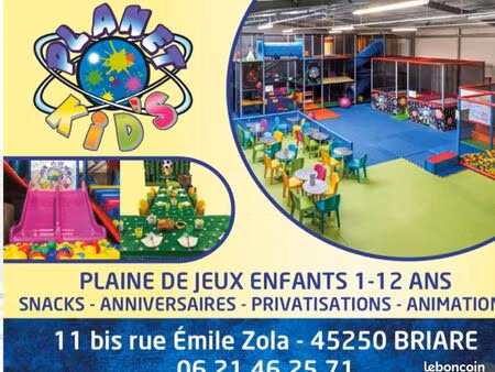 fonds de commerce plaine de jeux