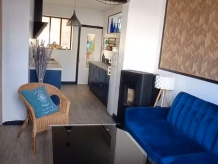 maison meublée de plain-pied - 52 m² - morgat - presqu'île de crozon (29160)