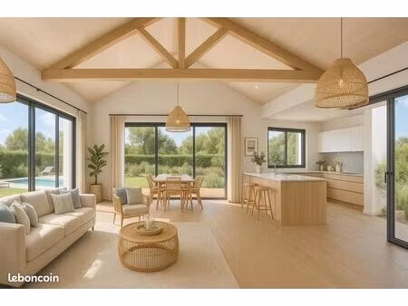 terrain 1 200 m² la brede