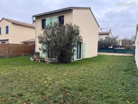 toulouse / saint-martin-du-touch maison t4 à étage garage jardin