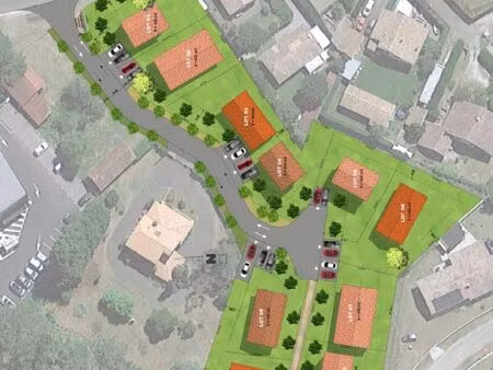 terrain 410 m² parentis en born
