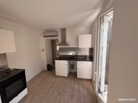 t3 meublé rénové 53m² – balcon – clim – parking – paulhan