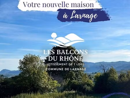 terrain 614 m² larnage