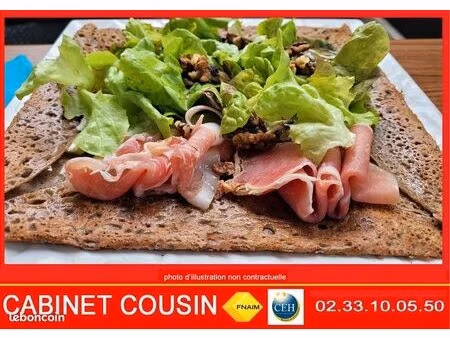 fonds de commerce crêperie les pieux