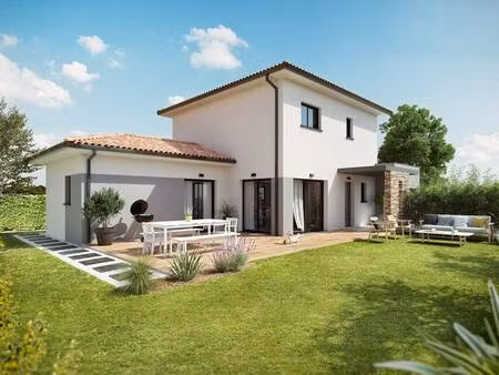 terrain avec maison neuve à vendre