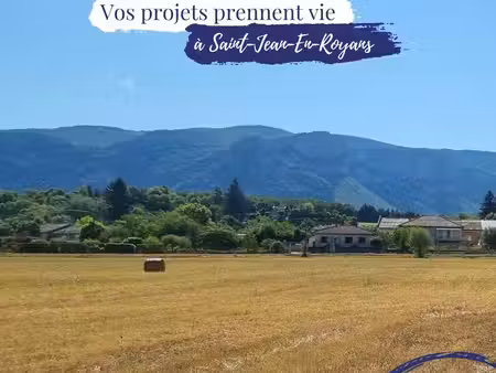terrain 640 m² saint-jean-en-royans