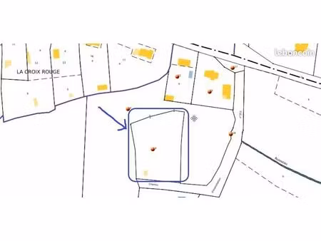 terrain non constructible de 3780m²