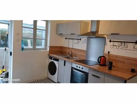 location duplex avec petit jardin