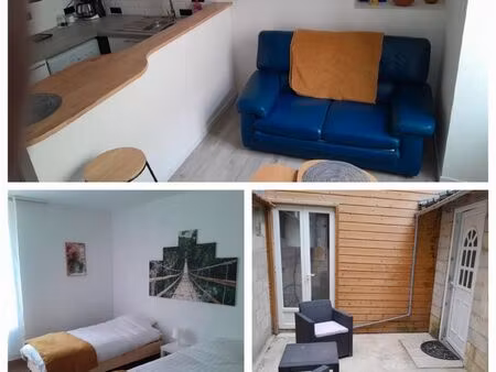 location meuble petite maison avec cour