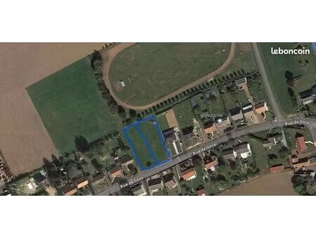 simencourt: 2 terrains à construire 1100 m2