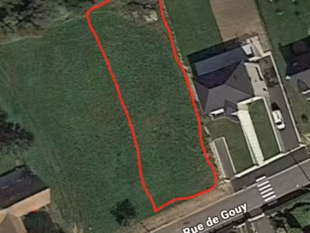 simencourt: terrain à construire 1103 m2