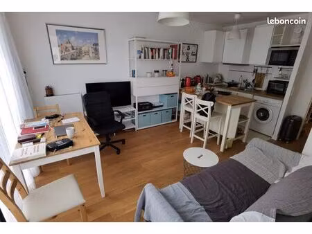 f2 meublé proche métro résidence standing