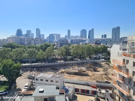 t2 neuf 40m² meublé avec parking - sans frais d'agence - vue la défense – paris à 10 min