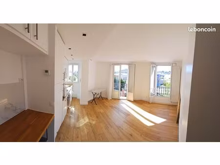 suresnes carnot – appartement 2 chambres - vue dégagée