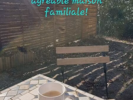 maison rénovée 3 chambres + garage + jardin