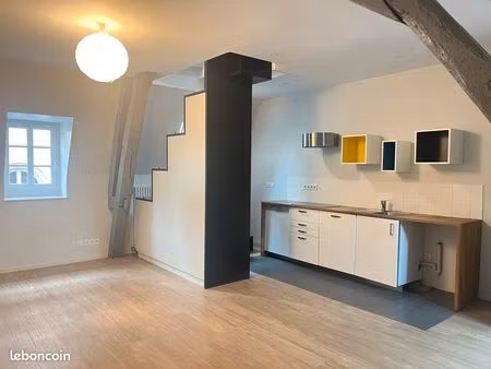 dijon hypercentre - quartier antiquaire - appartement duplex t2 hotel particulier – 1 cham