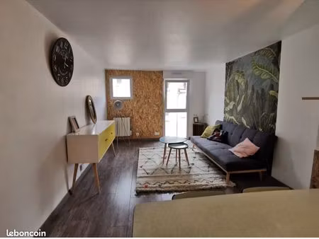 t2 meublé centre ville laval