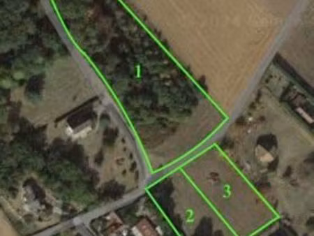 parcelle bois + terrain nu (6300+1200=7500m2)