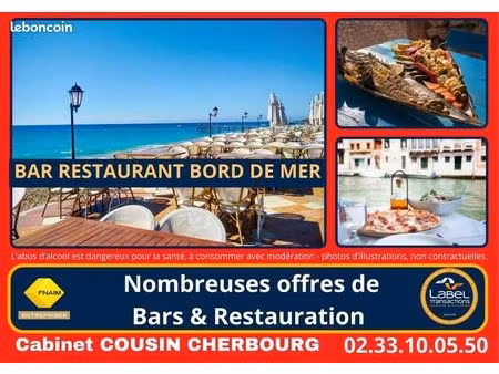 fonds de commerce bar  restaurant agon coutainville