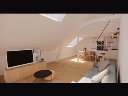 t2 meublé avec mezzanine lumineux et au calme - vieux bezannes