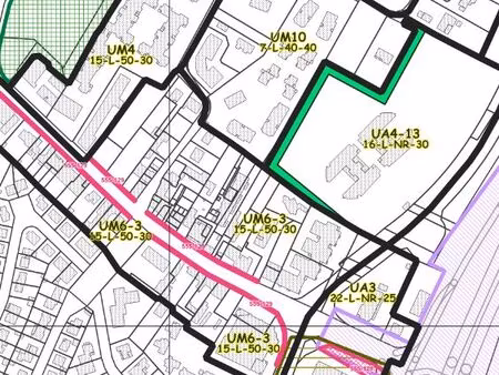 terrain a vendre route de revel
