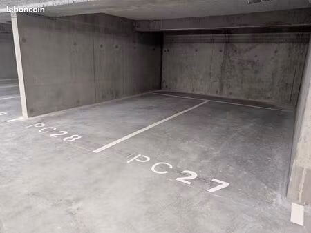 parking sous sol sécurisé résidence neuve