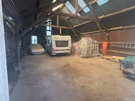 hangars de 120m2 avec parcelle