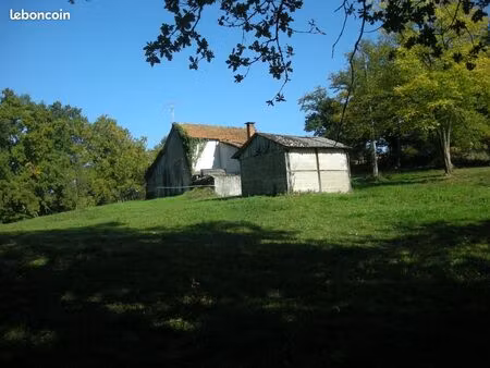 terrain constructible avec petite maison