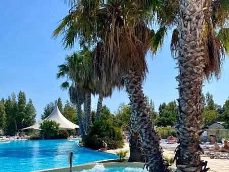 grand mobil-home 40 m² – 3 chambres & 2 sdb en camping 4⭐