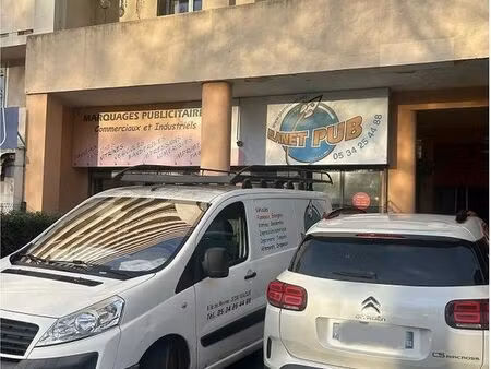 à vendre – atelier de marquage publicitaire & signalétique : planet pub – toulouse centre