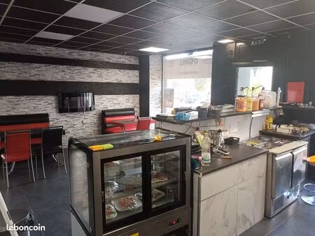 bail snack kebab burgers avec appartement