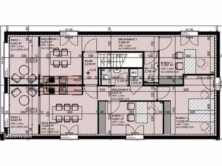 saint-frédéric - bayonne - location bureaux