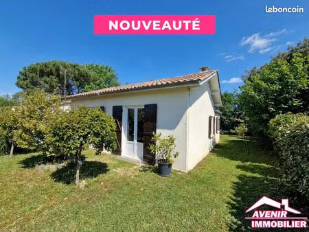 maison à vendre – 2 chambres  studio indépendant– cœur de lacanau