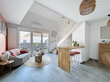 charmant t3 en duplex au cœur de gujan