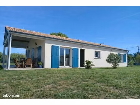 maison plain pied 5 pièces - 115 m2 - jardin & terrasse - podensac