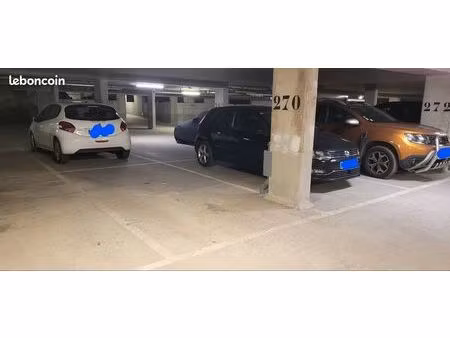 loue parking en sous-sol dans résidence sécurisé
