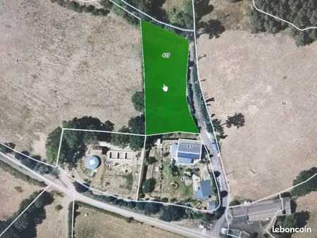 terrain constructible à faverolles 20 minutes de saint flour