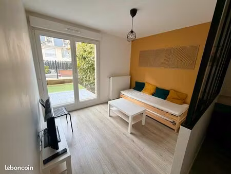 studio rare jardin privatif + parking pmr 2021 dpe b