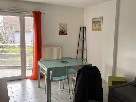 t2 meublé + garage - 38600 fontaine