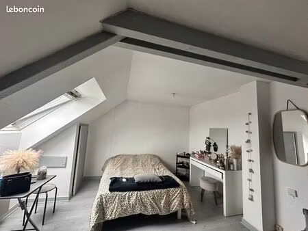 studio centre ville fougères 22m2 carrez